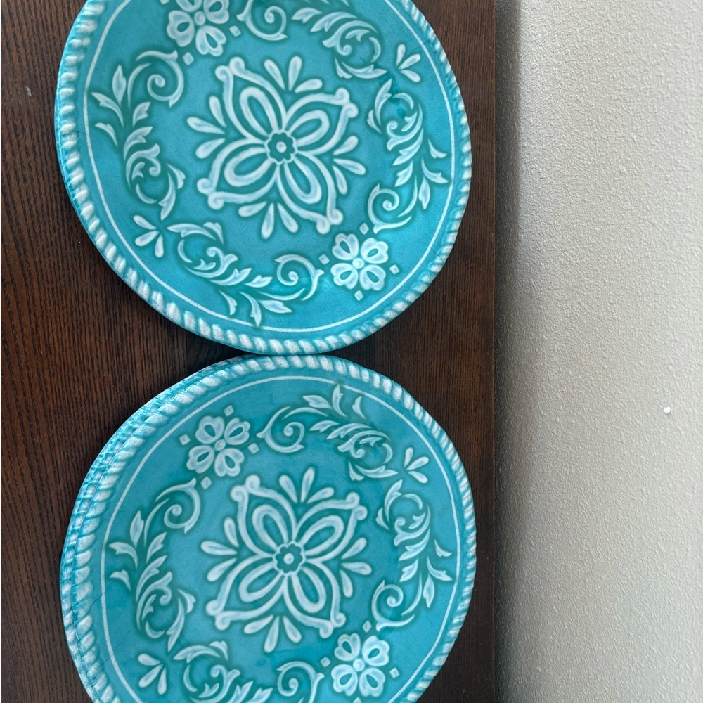 Elama Telly 6 Piece Melamine Dinnerware